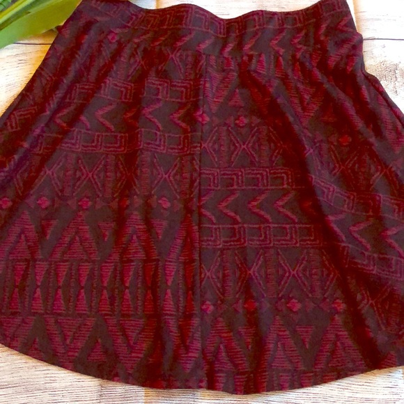 Charlotte Russe Aztec Mini Skirt - Picture 2 of 4